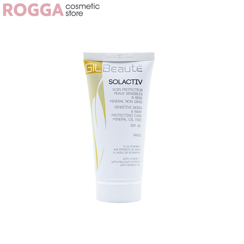 ضدافتاب مینرالspf40 بی رنگ50میلGil Beaute Solactiv Sunscreen SPF40 50 ml (2) ضدافتاب مینرالspf40 بی رنگ50میلGil Beaute Solactiv Sunscreen SPF40 50 ml