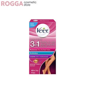 "نوار موبر مخصوص پوست حساس ویت VEET WAXSTRIPS HAIR MINIMIZER"