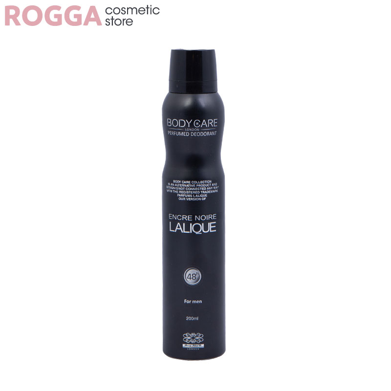 اسپری مردانه بادی کر مدل لالیک حجم 200 میل اسپری مردانه بادی کر مدل لالیک حجم 200میل Body Care Perfumed deodorant Lalique 200ml