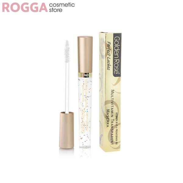 ژل تقویت کننده مژه و ابرو ضدآب گلدن رز 11میل Golden Rose Perfect Lashes Multivitamin Transparent Mascara 11ml ژل تقویت کننده مژه و ابرو ضدآب گلدن رز 11میل Golden Rose Perfect Lashes Multivitamin Transparent Mascara 11ml