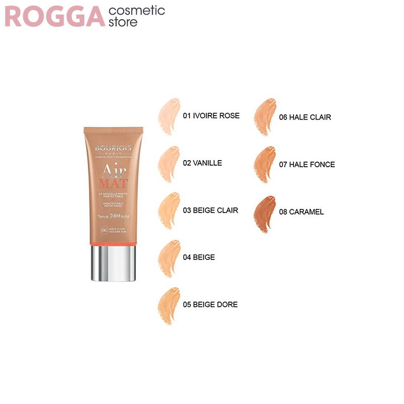 کرم پودر ایر مات بورژوا bourjois air mat foundation کرم پودر ایر مات بورژوا bourjois air mat foundation