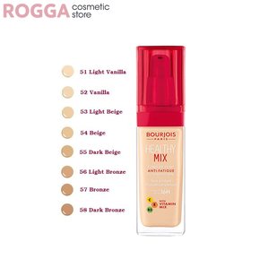 کرم پودر میوه ای هلثی میکس بورژوا Bourjois Healthy Mix Foundation