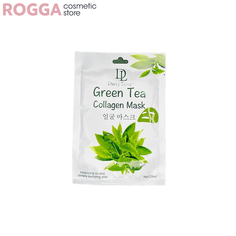 green tea collagen mask