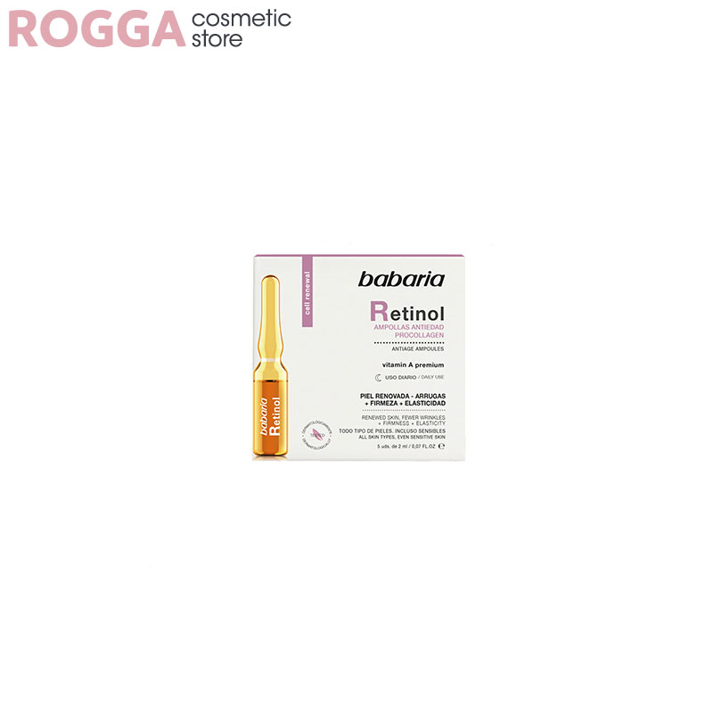 ویال-رتینول-باباریا-Retinol-Babaria ویال رتینول باباریا