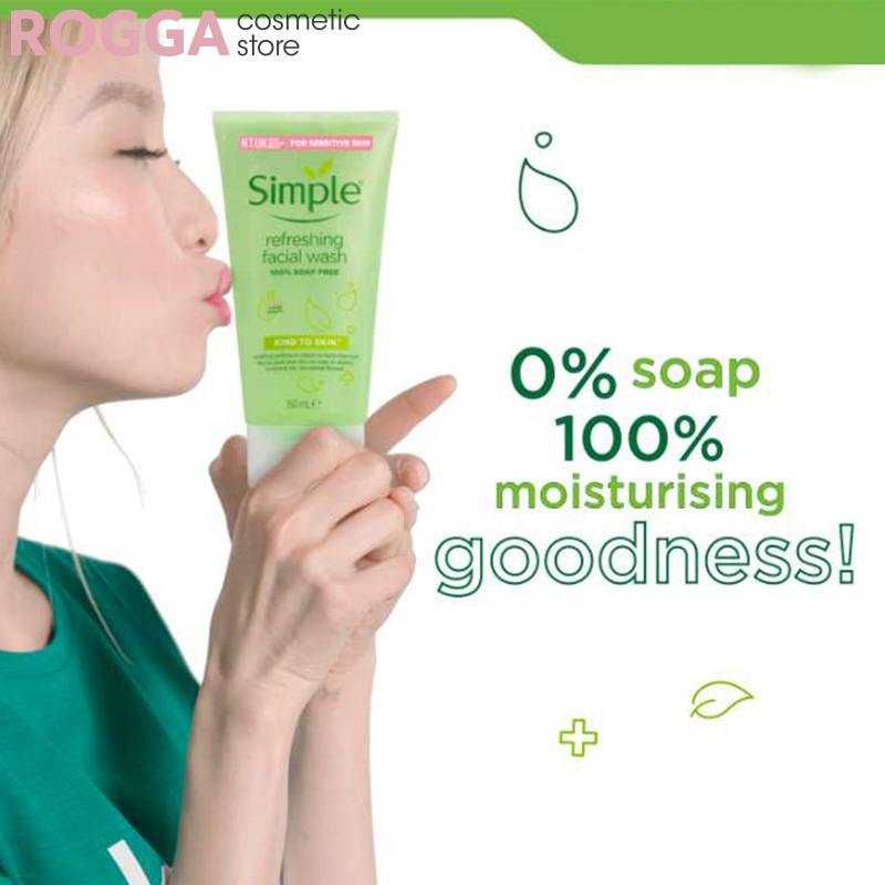 Simple Kind To Skin Refreshing Facial Wash 2