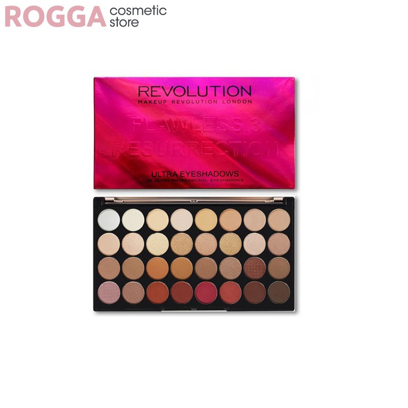 Revolution Ultra 32 Eyeshadow Palette Flawless 3 Resurrection
