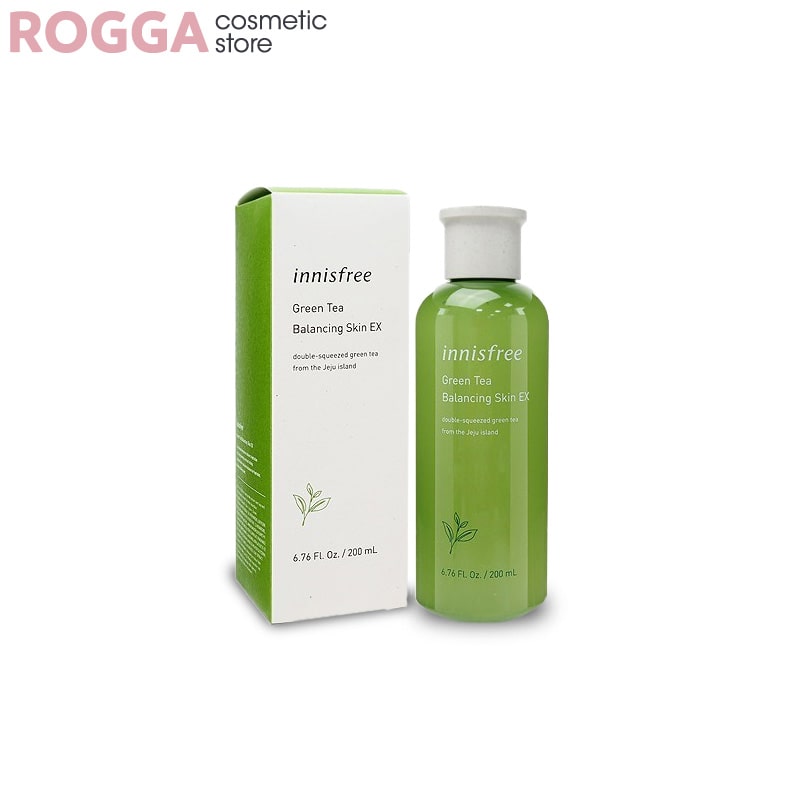 Innisfree green tea تونر اینیسفری مدل آبرسان چای سبز حجم 200 میلی لیتر