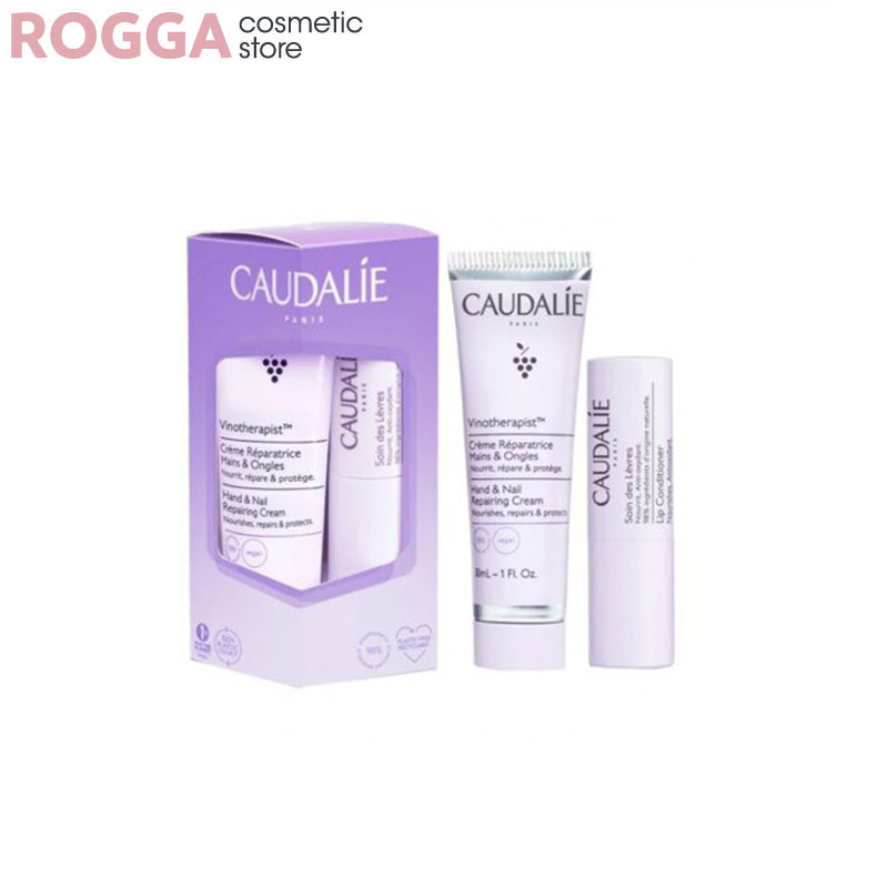 کرم-دست-و-ناخن-و-بالم-لب-کدلی-ترمیم-و-تقویت-کننده-مدل-Caudalie-VINOTHERAPIST کرم دست و ناخن و بالم لب کدلی